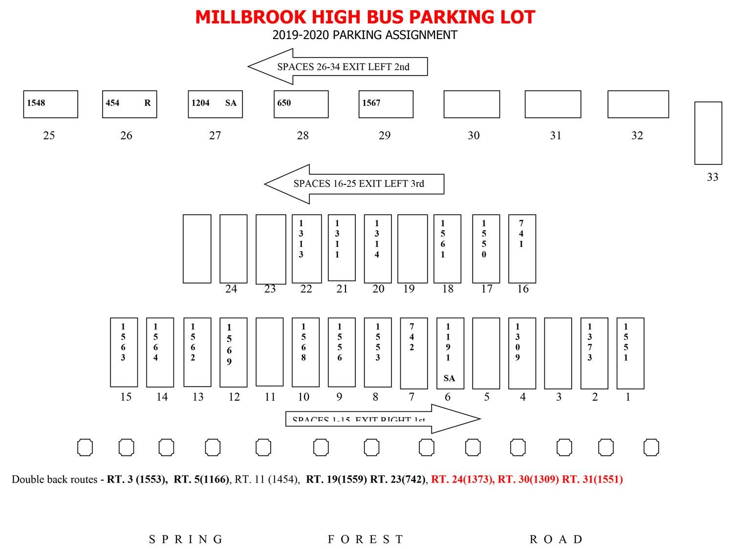 bus lot